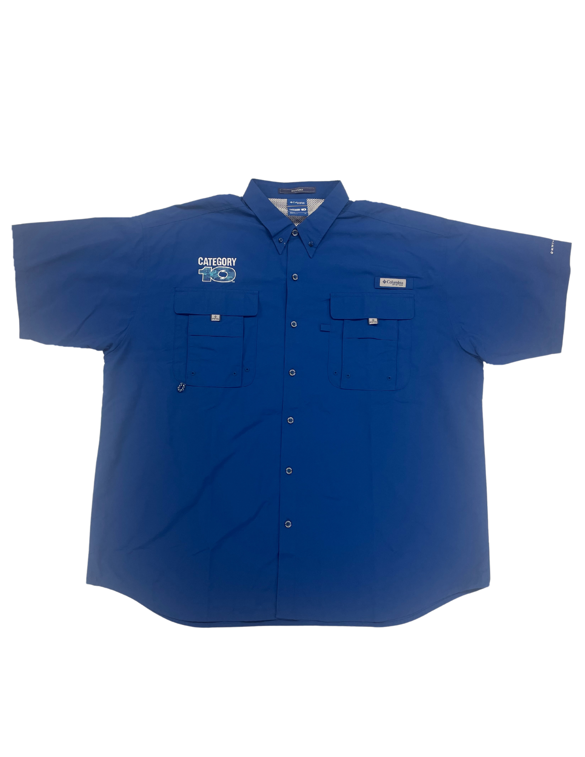 Category 10 Columbia Bahama Button Down Shirt - S/S