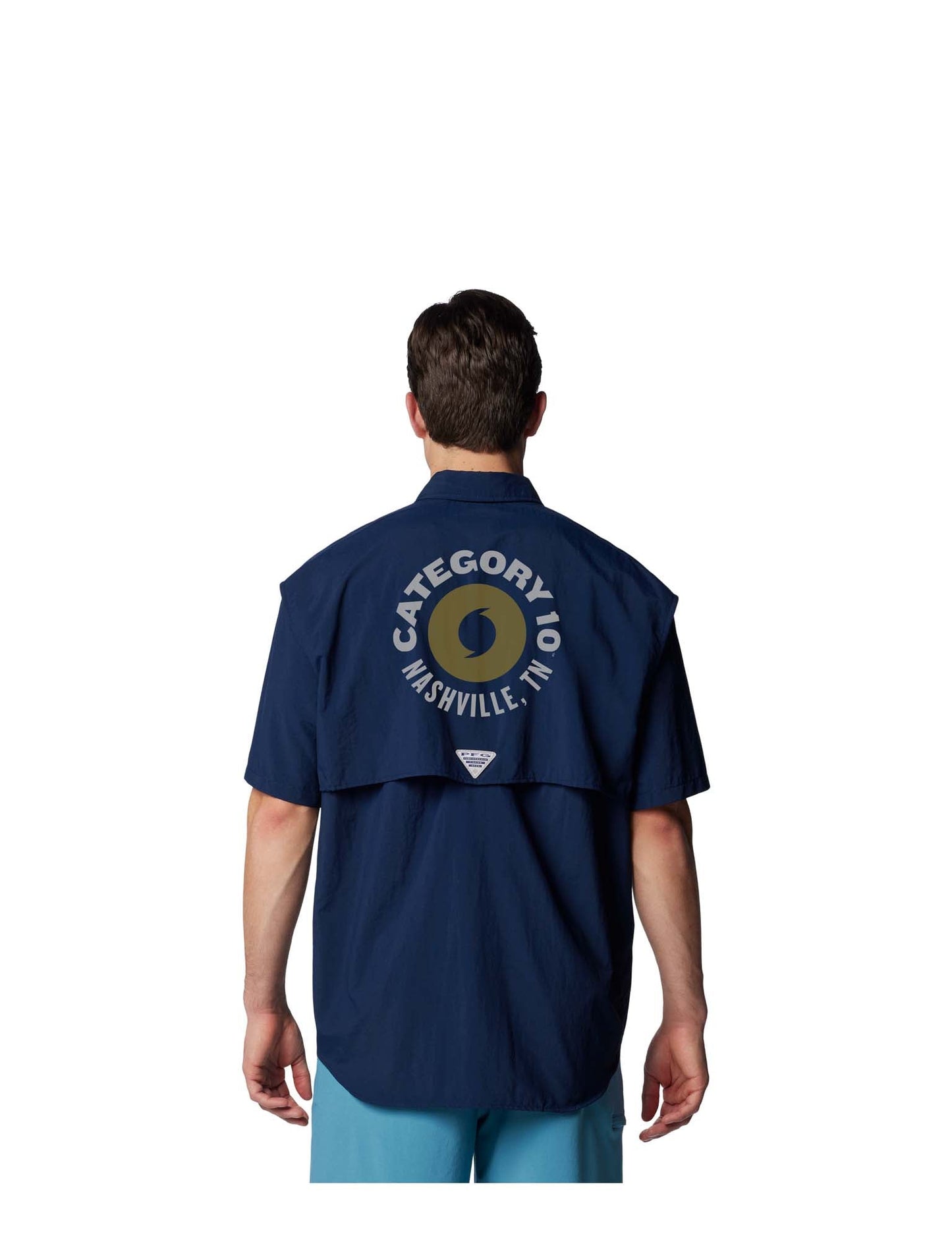 Category 10 Columbia Bahama Button Down Shirt - S/S