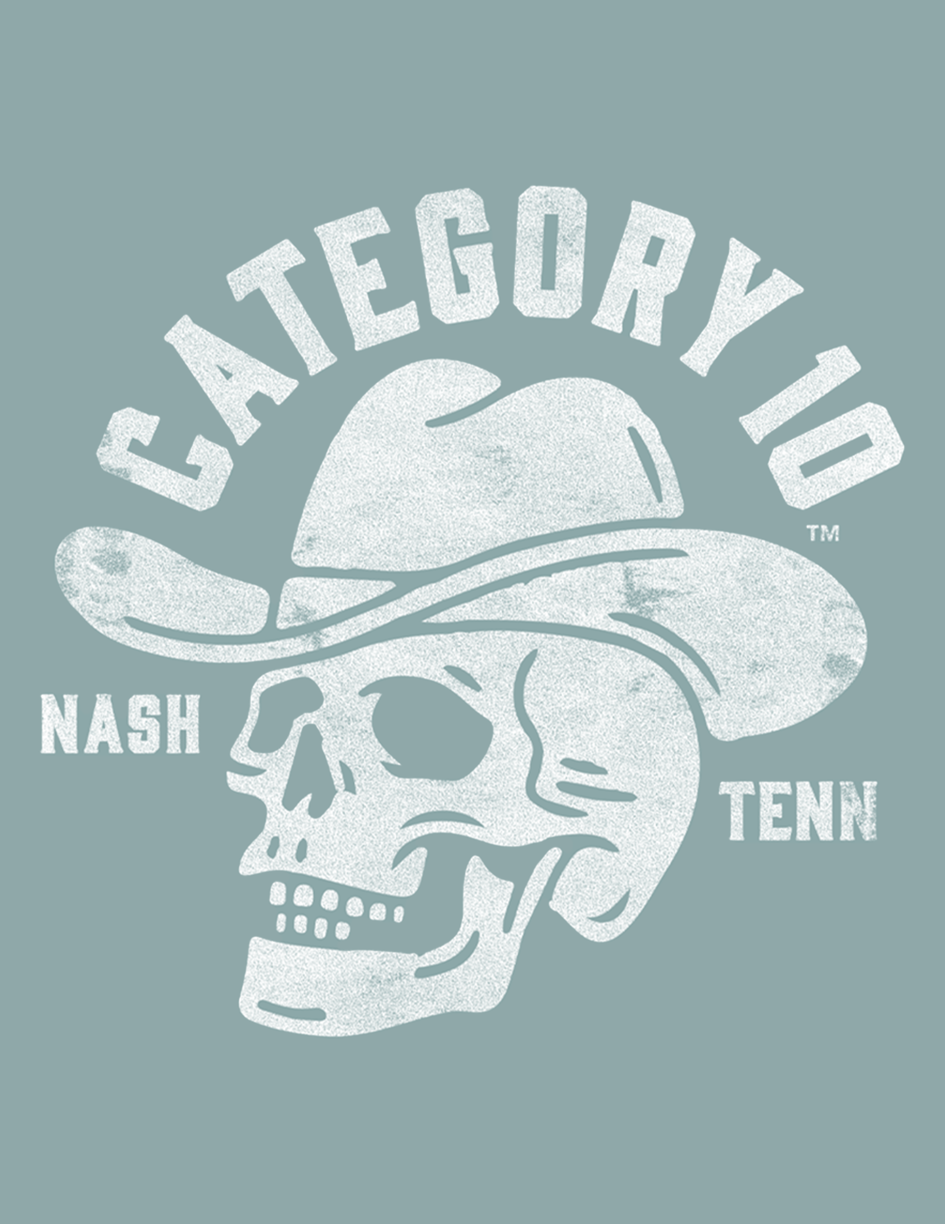 Category 10 Cowboy Skull T-Shirt - S/S