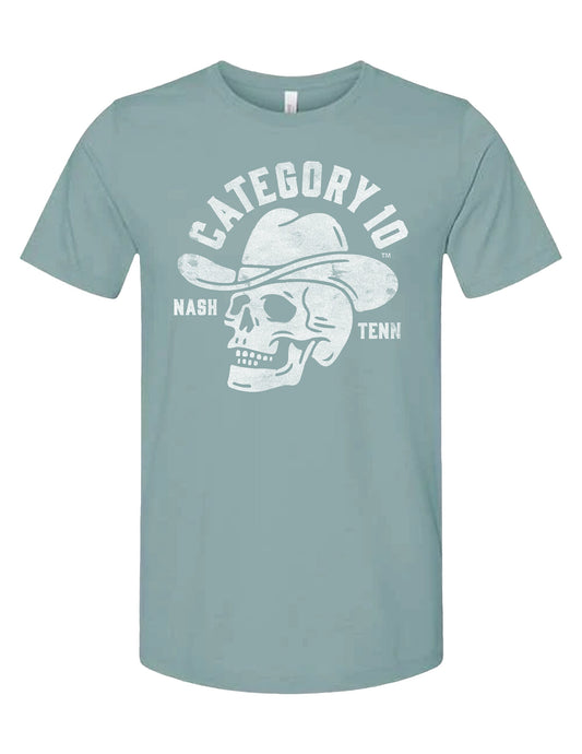 Category 10 Cowboy Skull T-Shirt - S/S
