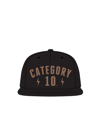 Category 10 Embroidered Satin Hat - HATS