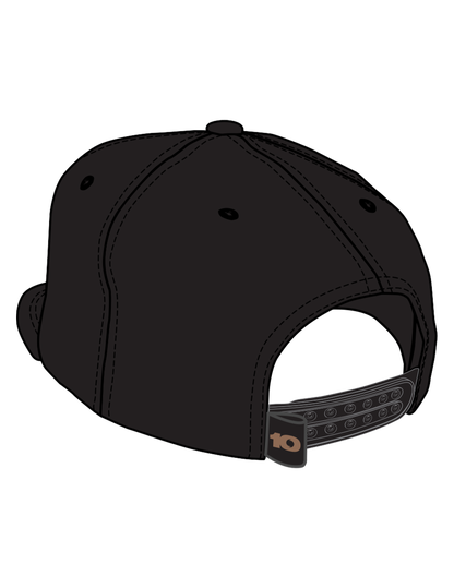 Category 10 Embroidered Satin Hat - HATS