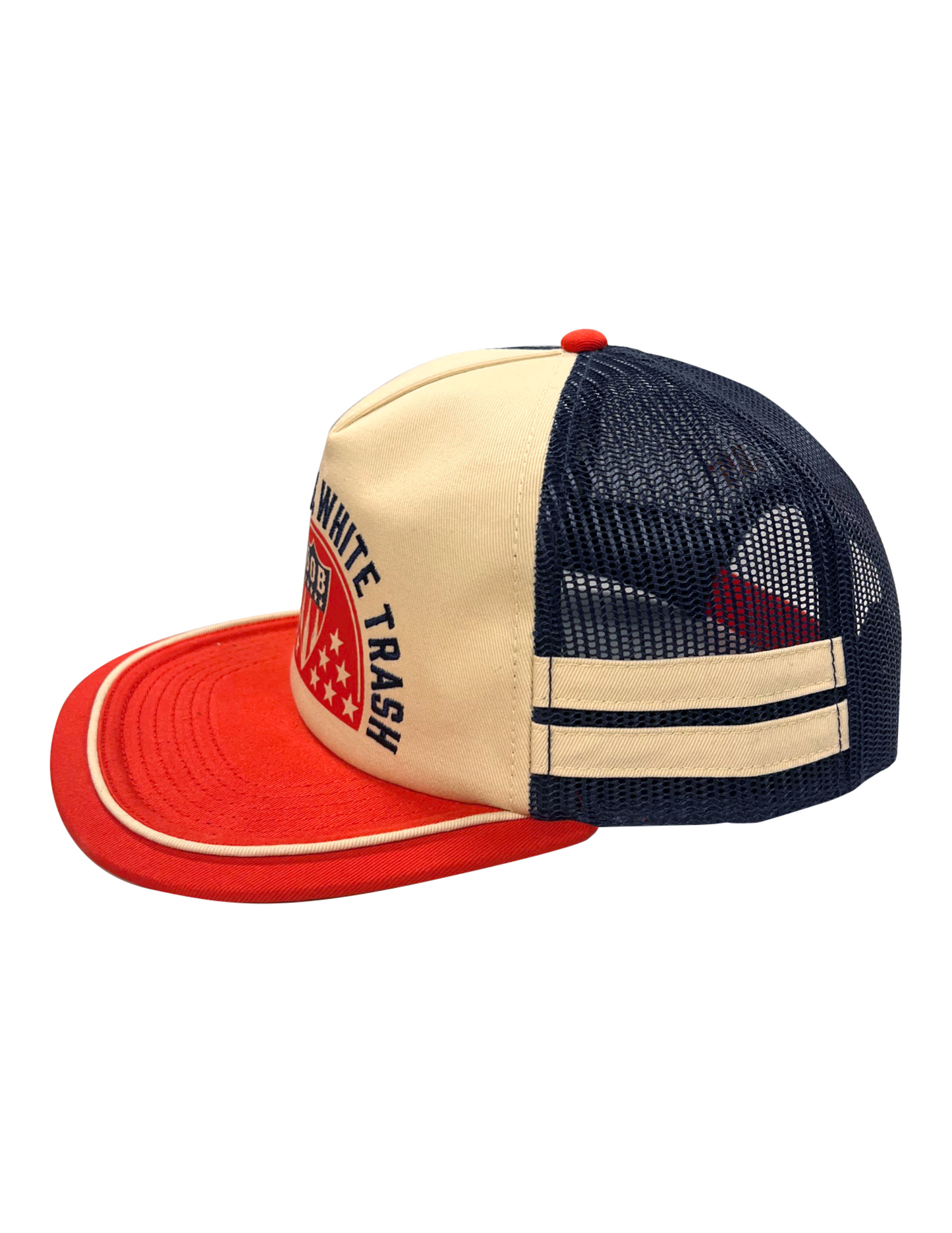 Category 10 First Class White Trash Hat - HATS