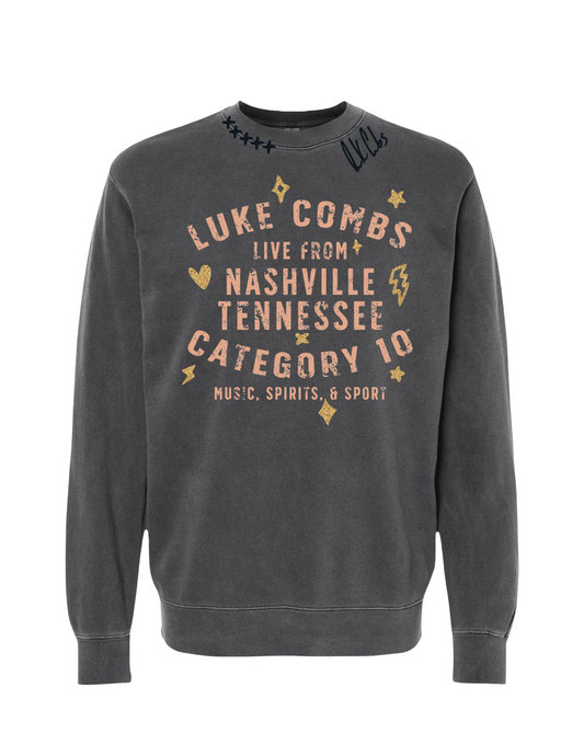 Category 10 Live From Nashville Crew - FLEECE