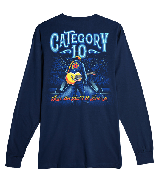 Category 10 Luke Combs Stage Long Sleeve T-Shirt - L/S