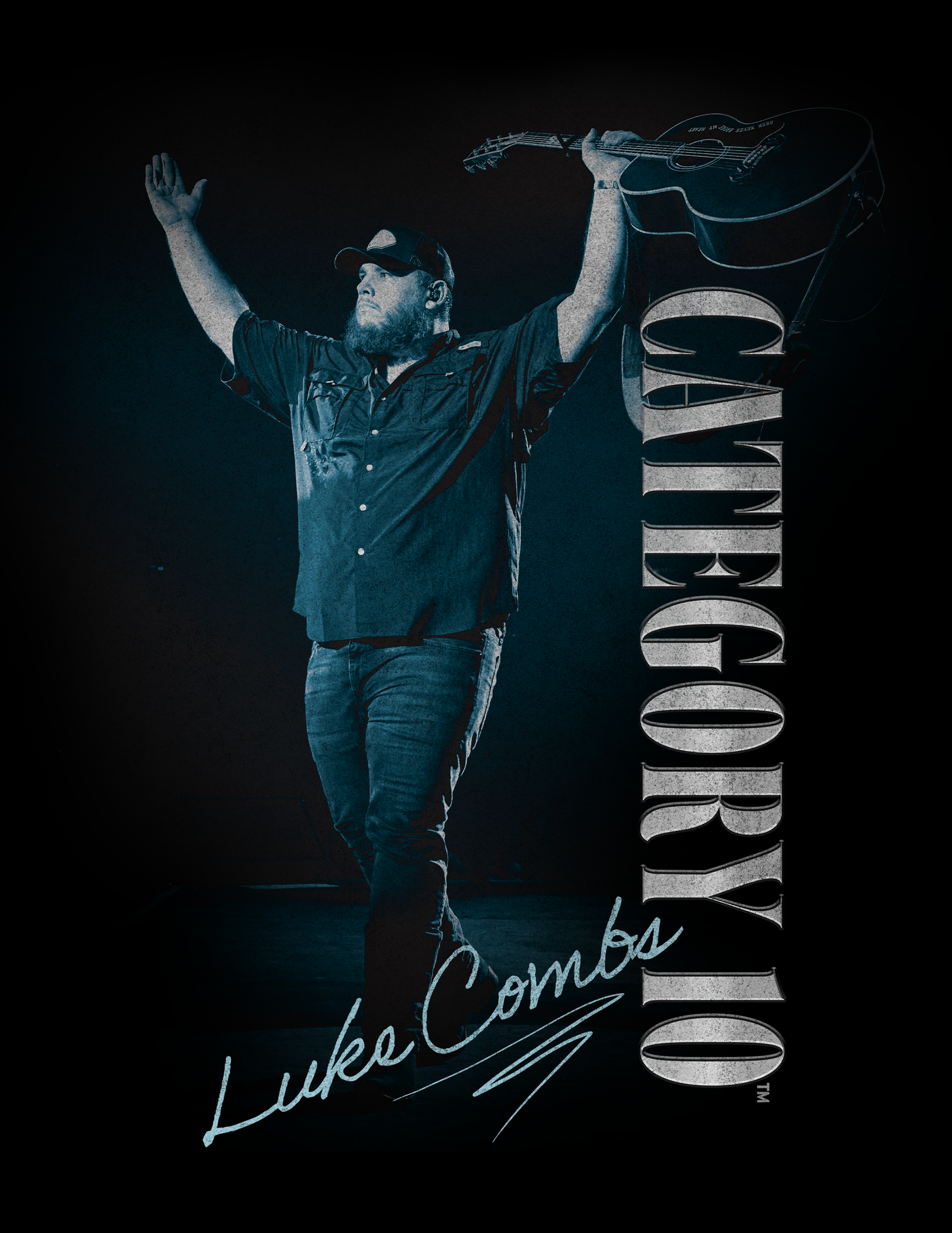 Category 10 Luke Combs Walk On T-Shirt - S/S