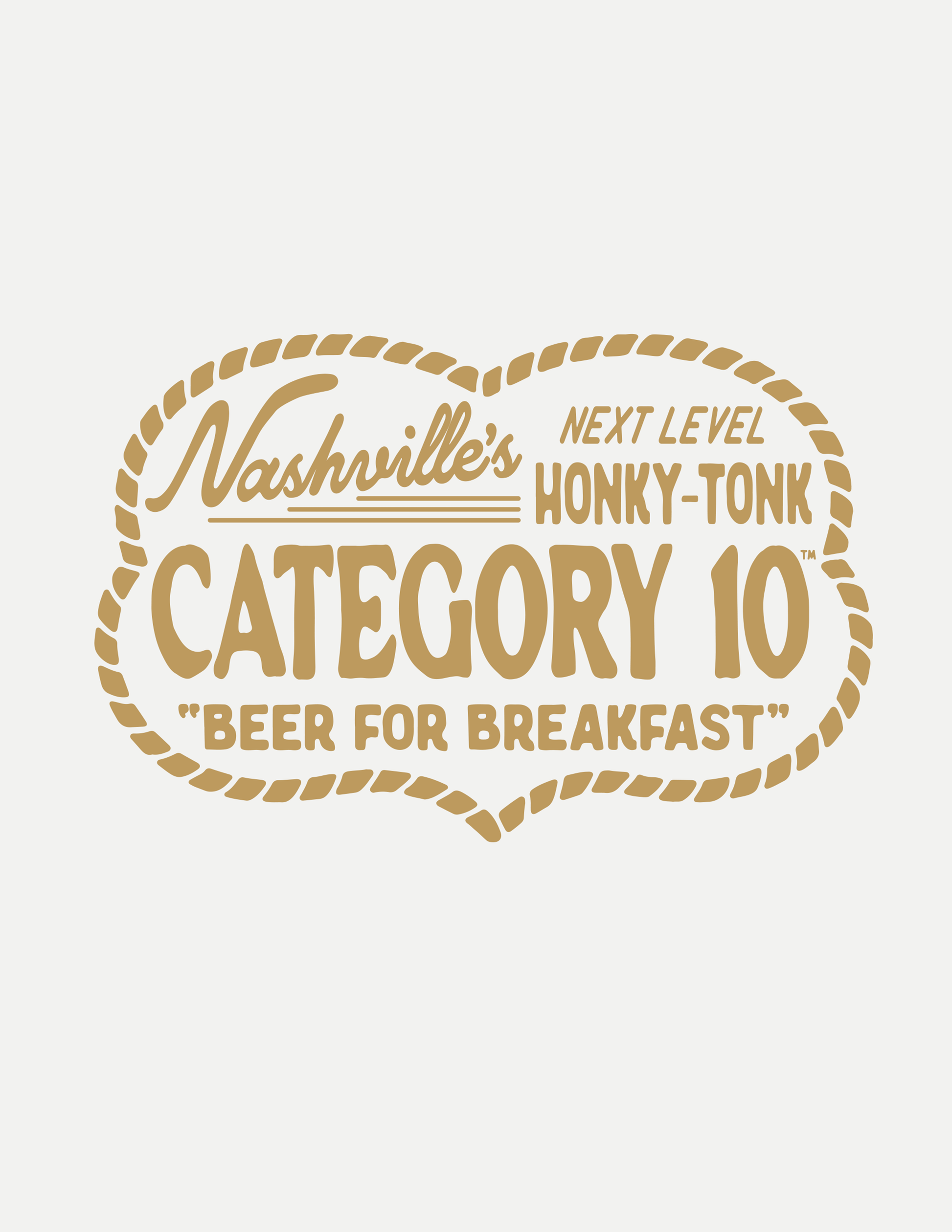 Category 10 Nashville Beer For Breakfast Ribbed Women’s Tank - TANKS
