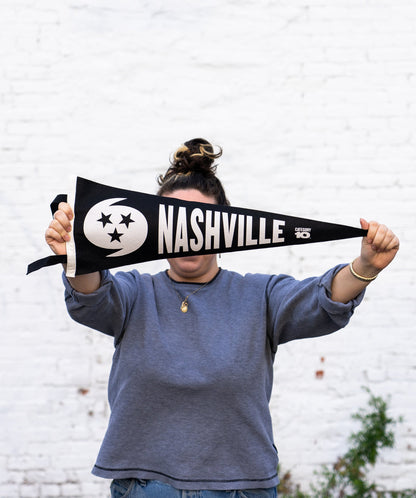 Category 10 Nashville Felt Oxford Pennant Banner - DECOR