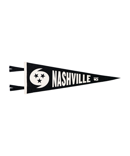 Category 10 Nashville Felt Oxford Pennant Banner - DECOR