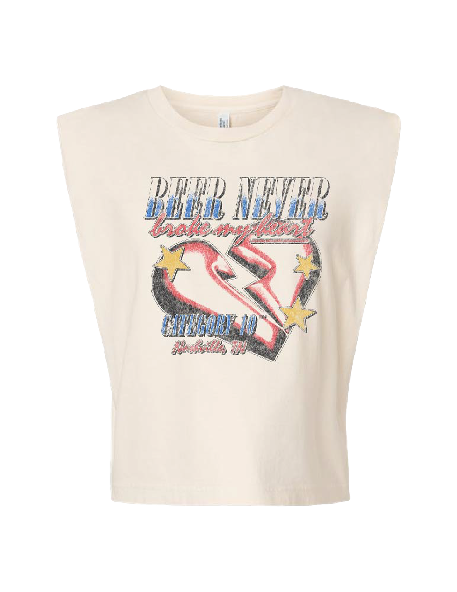 Category 10 Nashville Heartbreaker Women’s Muscle Tank - TANKS