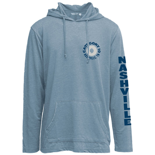 Category 10 Nashville Lightweight Logo Hoodie - FLEECE