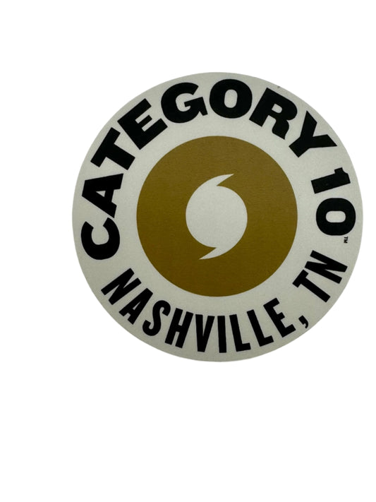 Category 10 Nashville Logo Decal - SOUVENIRS