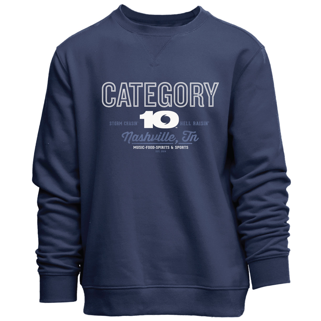 Category 10 Nashville Spirit + Sport Crew - FLEECE