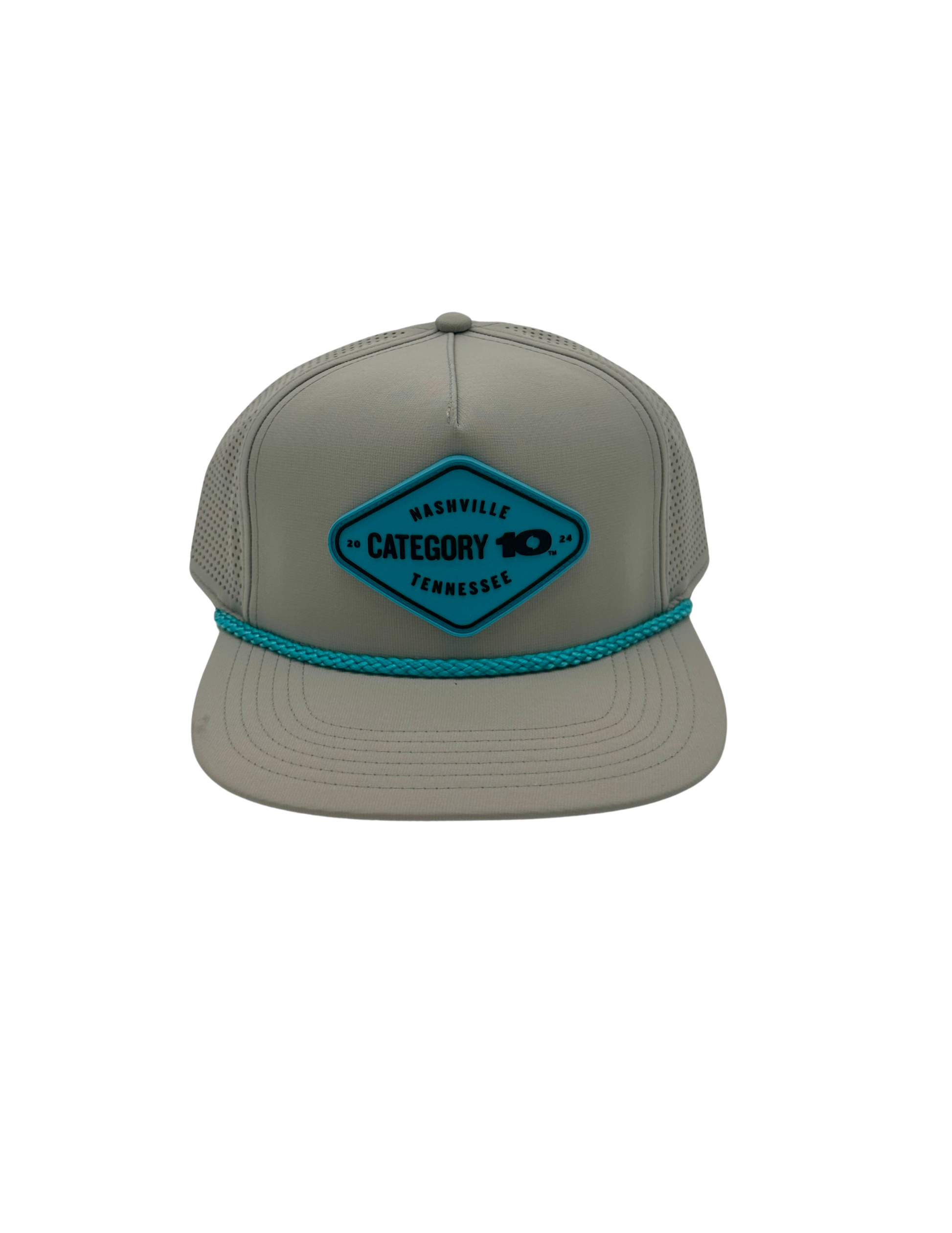 Category 10 Silicone Patch Hat - HATS