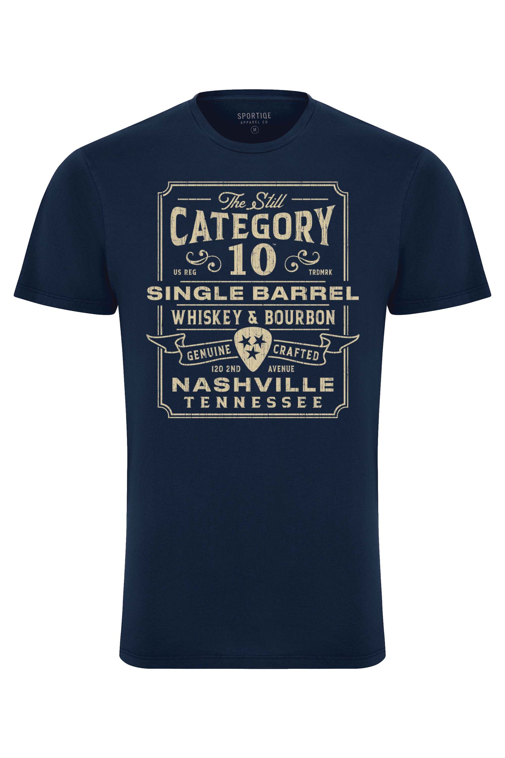 Category 10 Single Barrel Guitar Pick T-Shirt - S/S