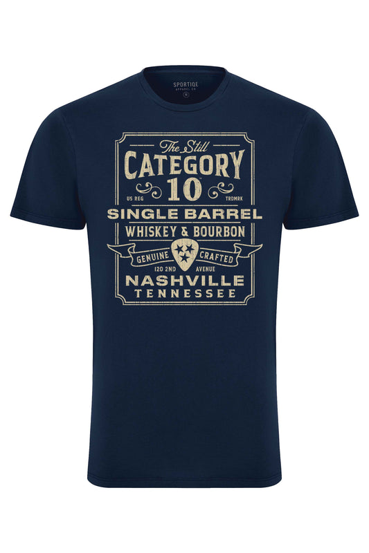 Category 10 Single Barrel Guitar Pick T-Shirt - S/S