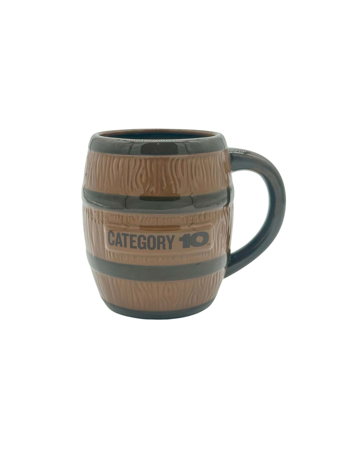 Category 10 Whiskey Barrel Mug - DRINKWARE