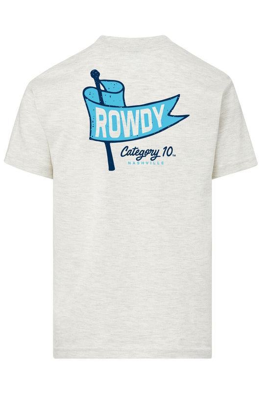 Category 10 Youth Rowdy Pennant T-Shirt - KIDS APPAREL