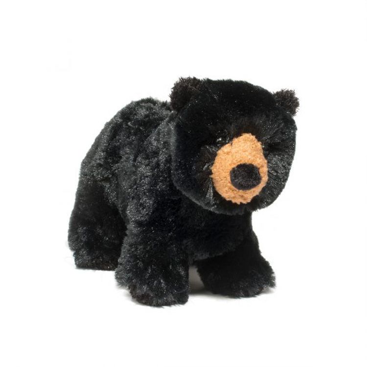 Charcoal Black Bear Plush - KIDS TOYS