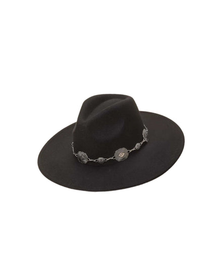Concho Chain Black Hat - Online Exclusive - HATS
