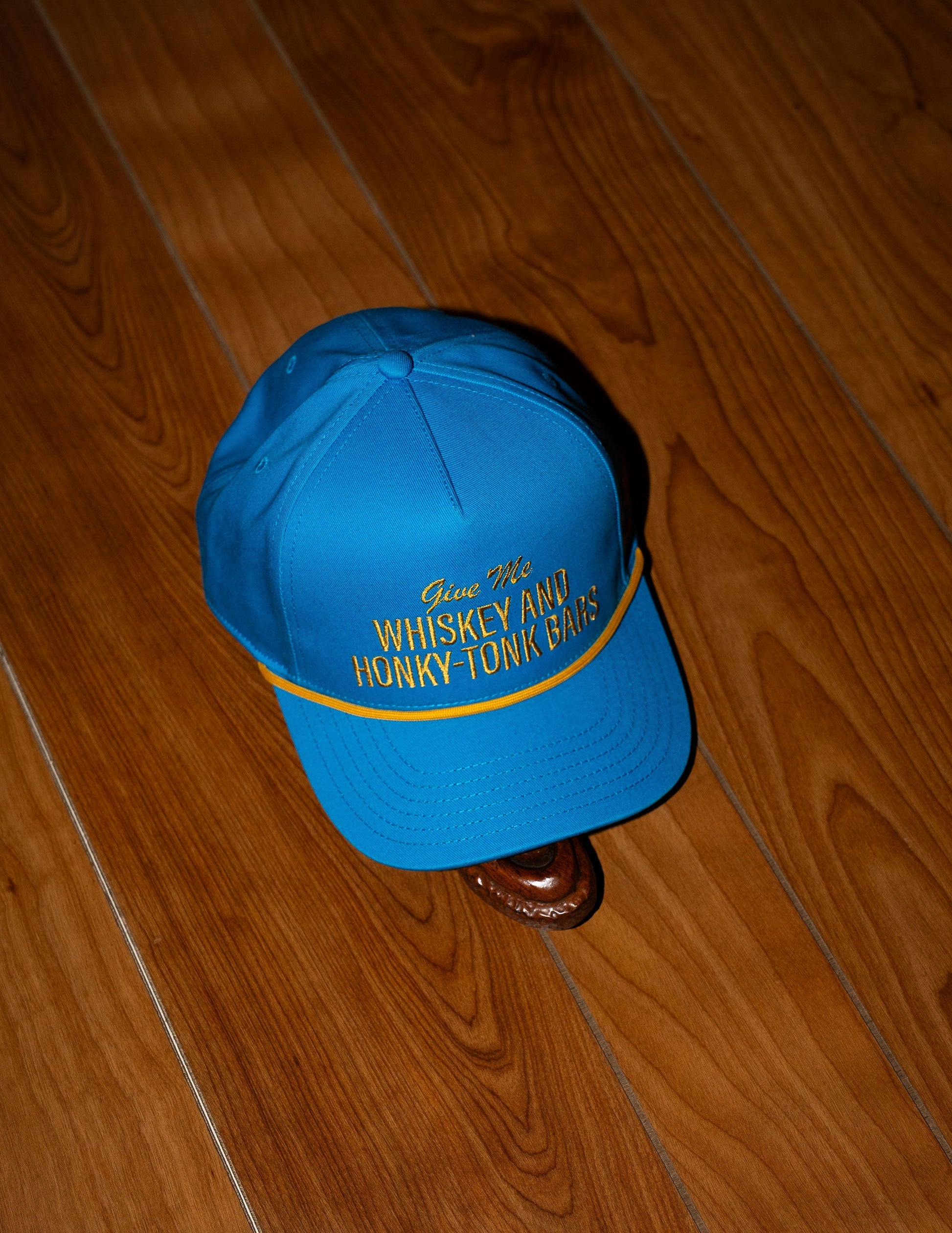 Cowboys + Cocktails Give Me Whiskey Hat - BASEBALL