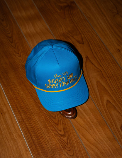 Cowboys + Cocktails Give Me Whiskey Hat - BASEBALL