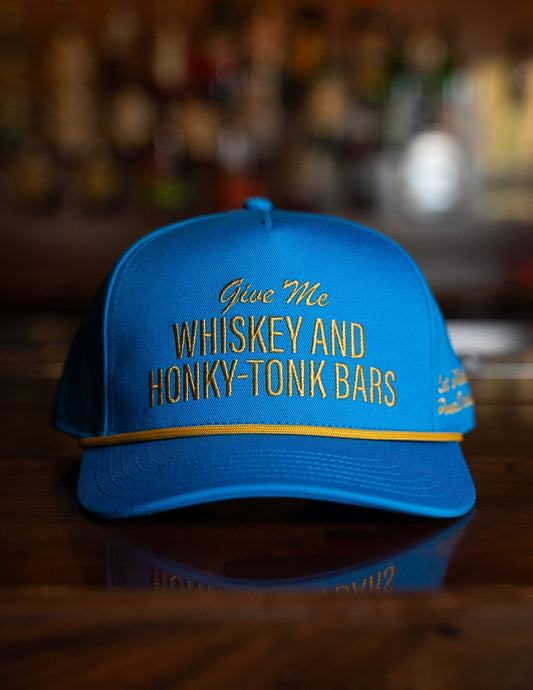 Cowboys + Cocktails Give Me Whiskey Hat - BASEBALL