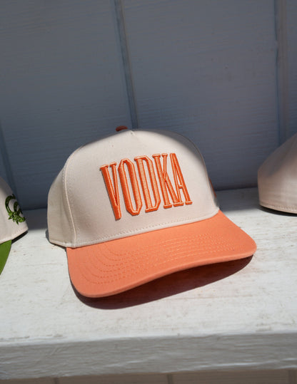 Cowboys + Cocktails Top Shelf Vodka Trucker Hat - BASEBALL