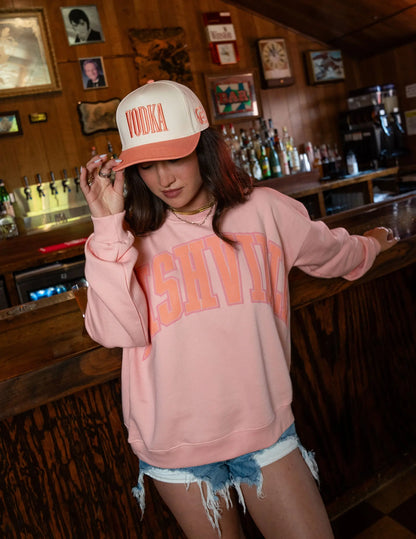 Cowboys + Cocktails Top Shelf Vodka Trucker Hat - BASEBALL