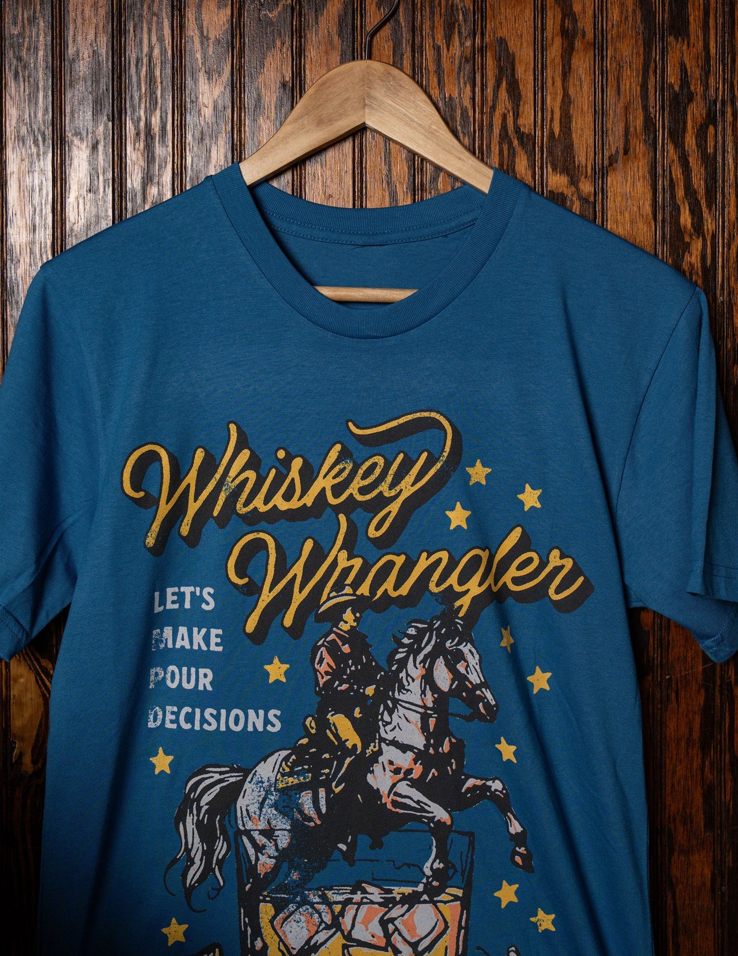 Cowboys + Cocktails Whiskey Wrangler T-Shirt - CREWS