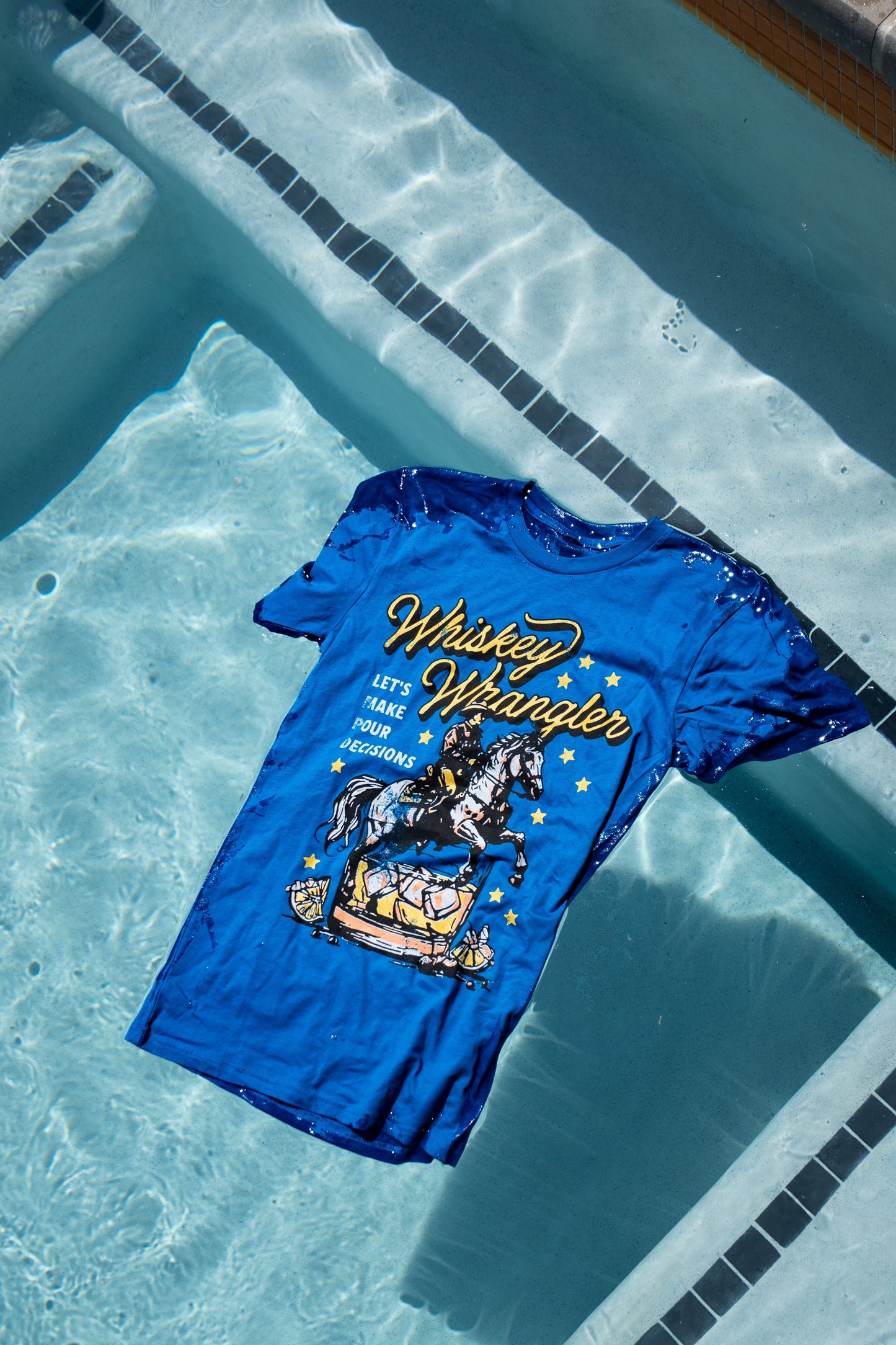 Cowboys + Cocktails Whiskey Wrangler T-Shirt - CREWS