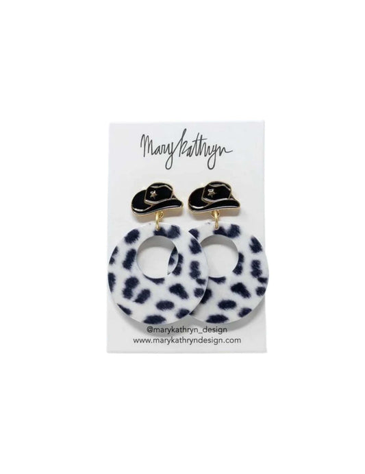 Cowgirl Kisses Earrings - WHITE - EARRINGS