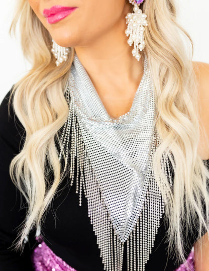 Crystal Bandana Scarf - BANDANA