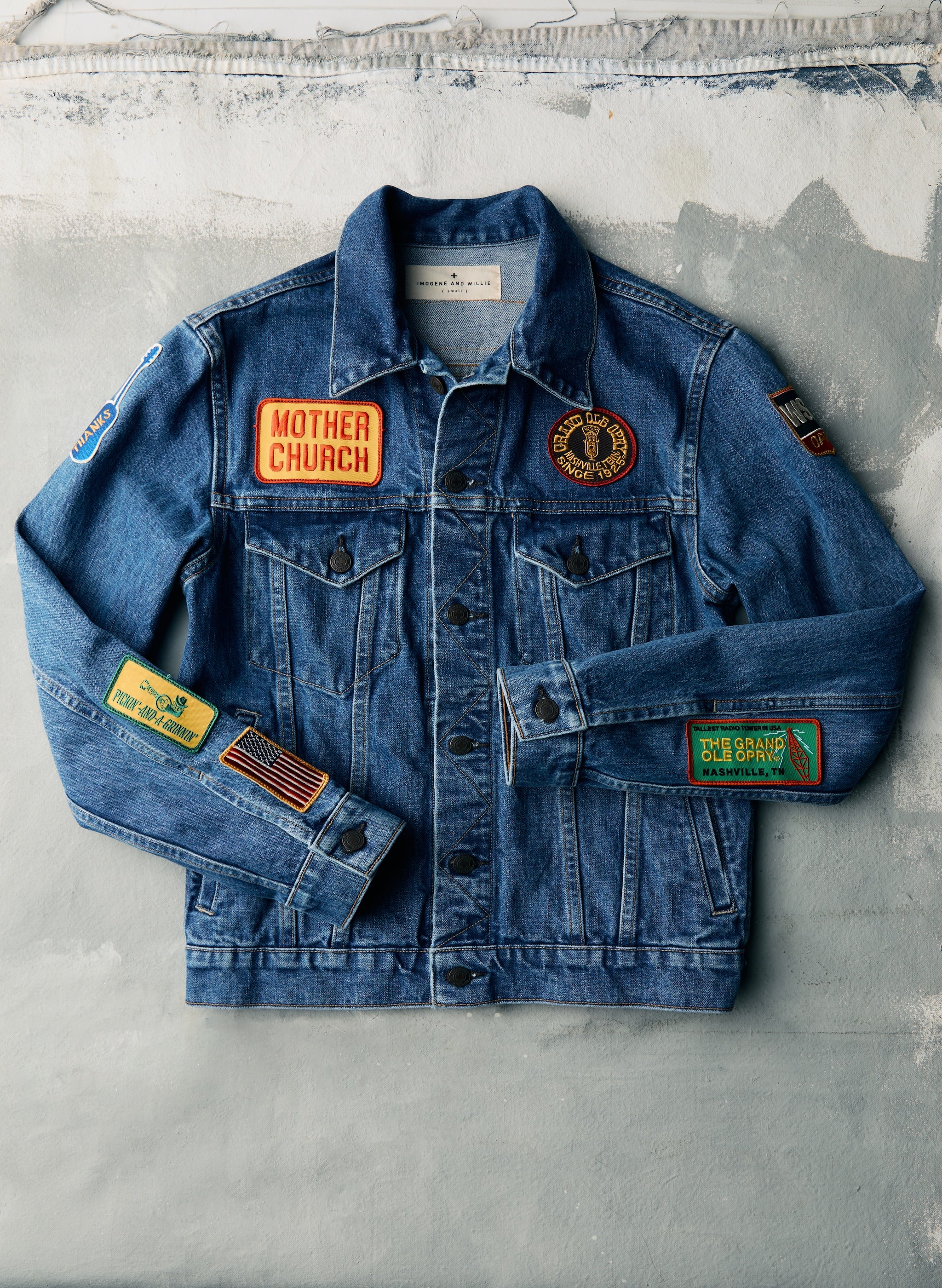 Opry Imogene + Willie Patch Blast Denim Jacket