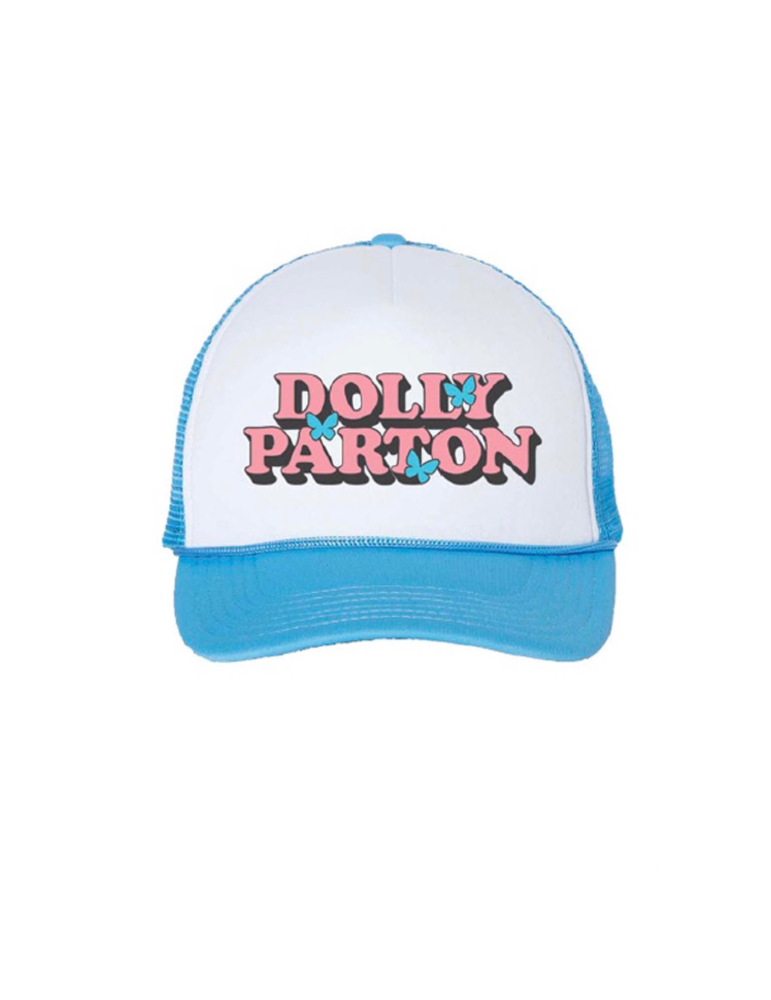 Dolly Parton Blue Foam Trucker Hat - HATS