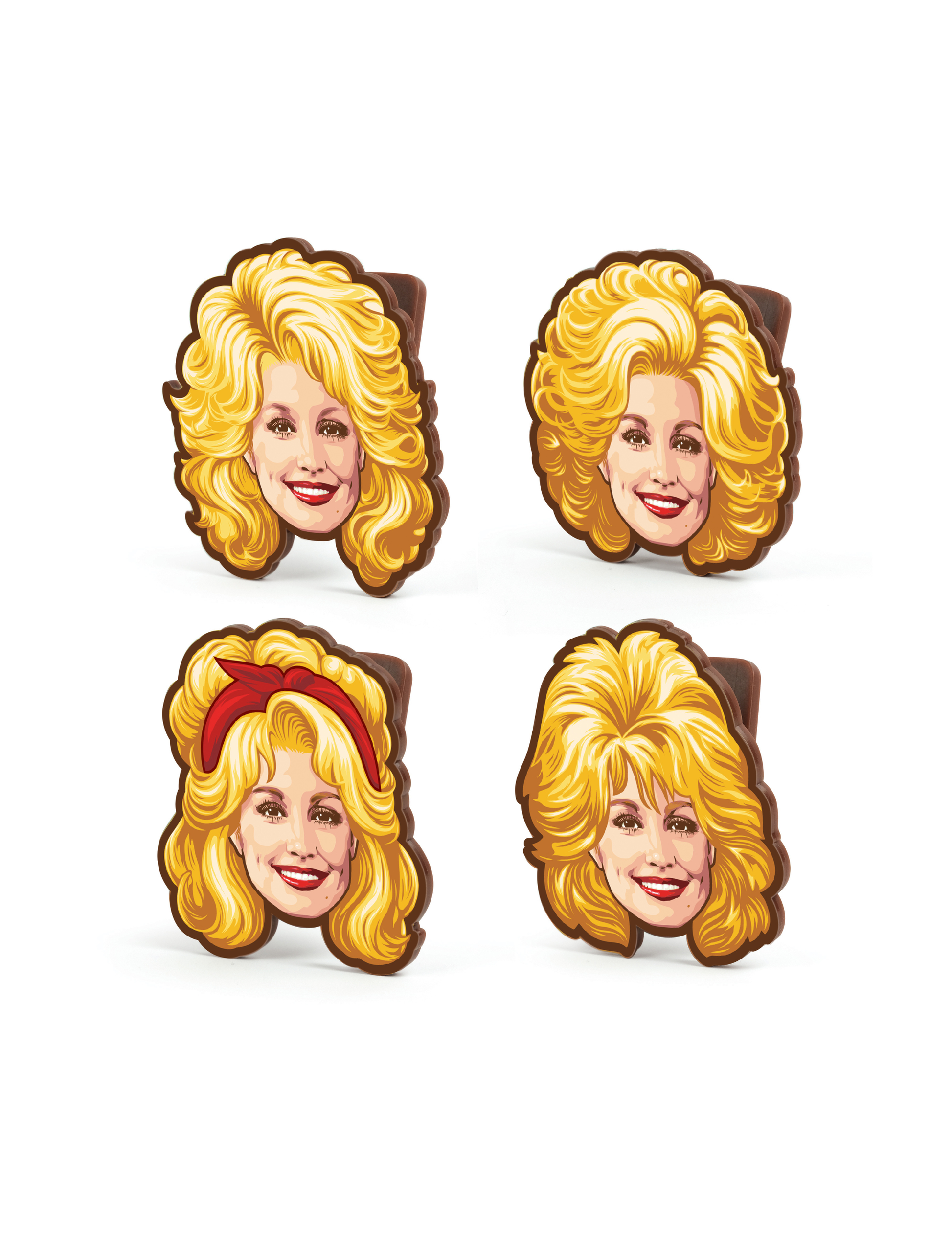 Dolly Parton Chip Clips - TABLETOP