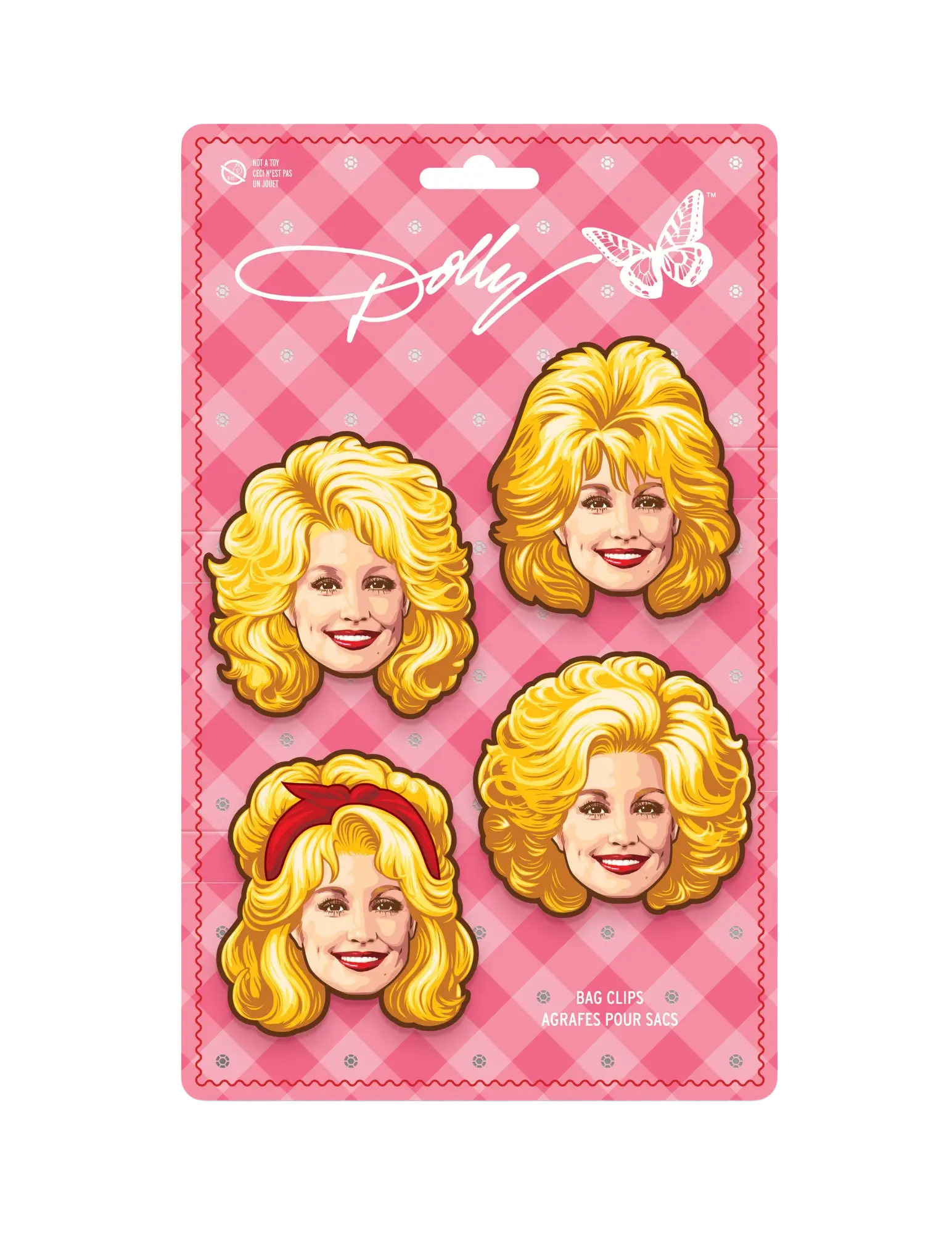 Dolly Parton Chip Clips - TABLETOP