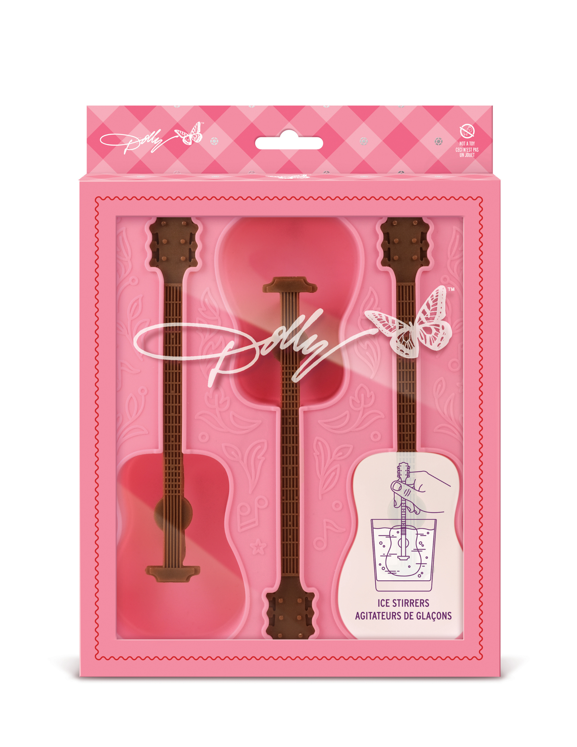 Dolly Parton Guitar Ice Mold - TABLETOP