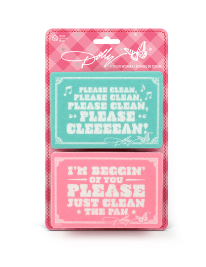 Dolly Parton Kitchen Sponges Set of 2 - MISC KITCHEN