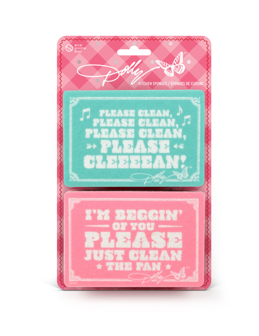 Dolly Parton Kitchen Sponges Set of 2 - MISC KITCHEN