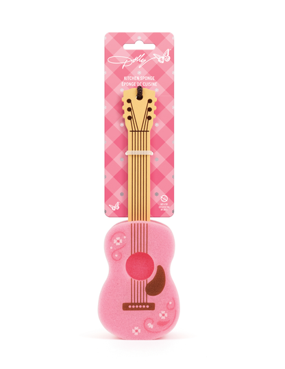 Dolly Parton Long-Handled Guitar Sponge - MISC KITCHEN
