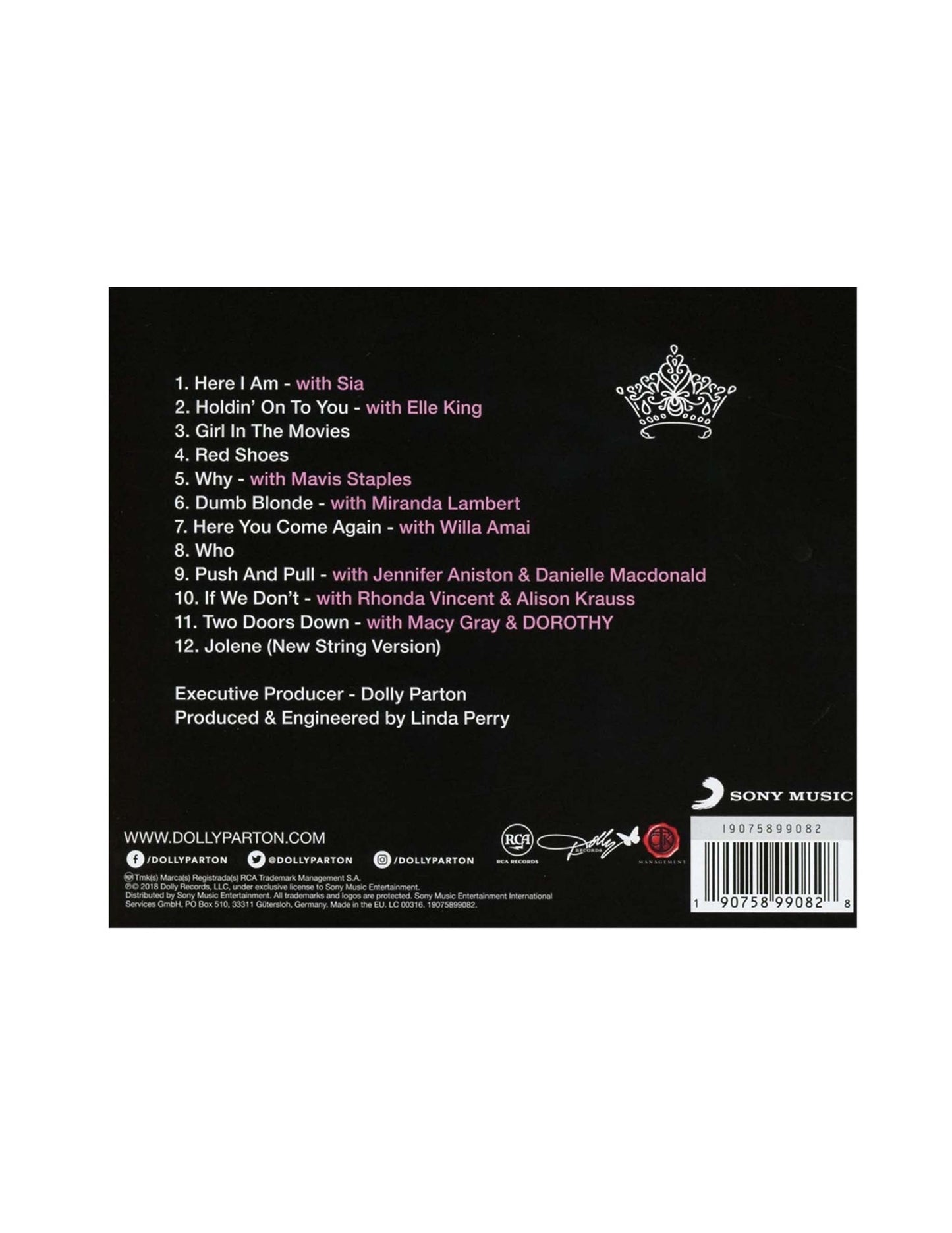 Dumplin’ Original Motion Picture Soundtrack- Dolly Parton (CD) - A-V