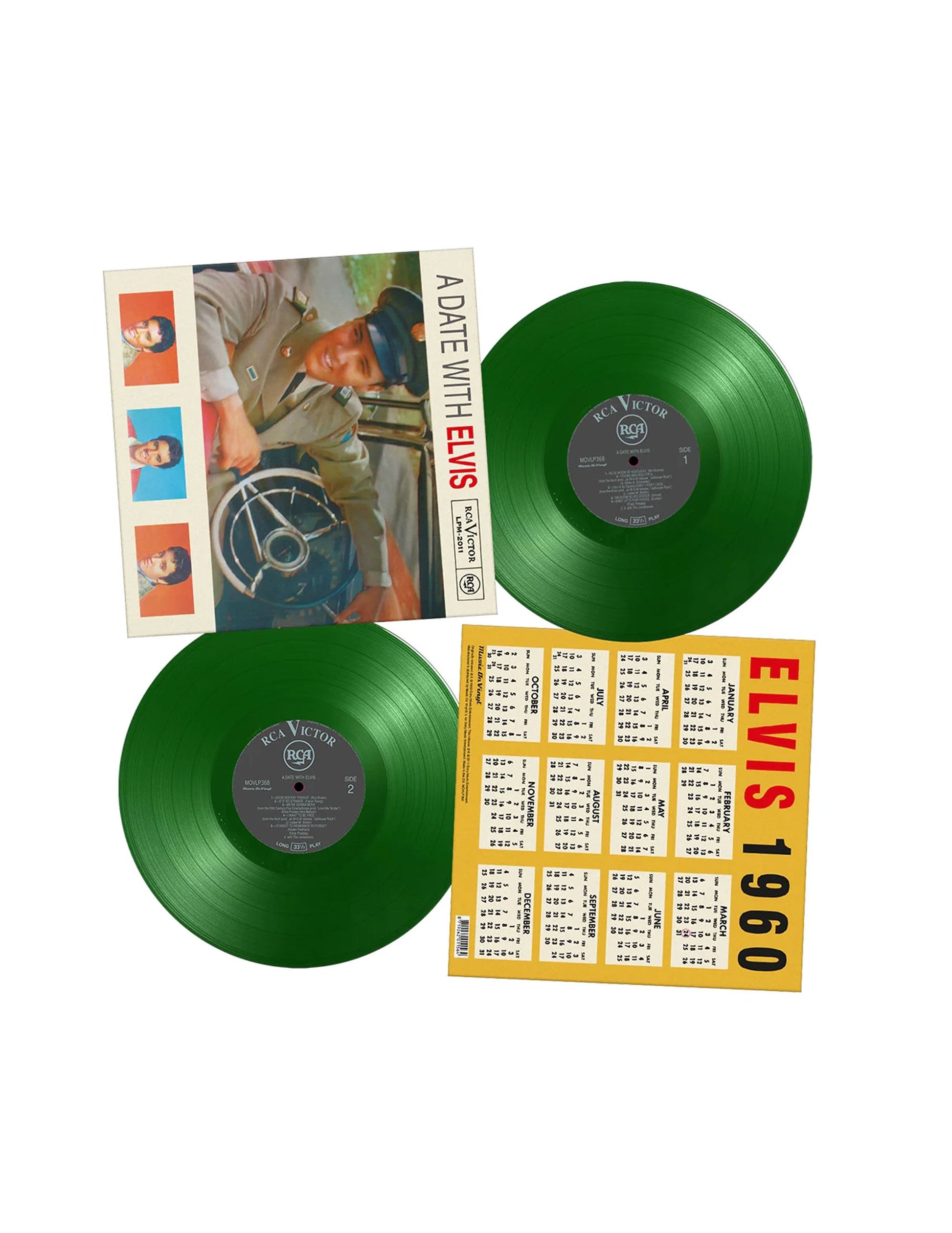 Elvis Presley: A Date With Elvis (Limited Edition Green LP) - LPS