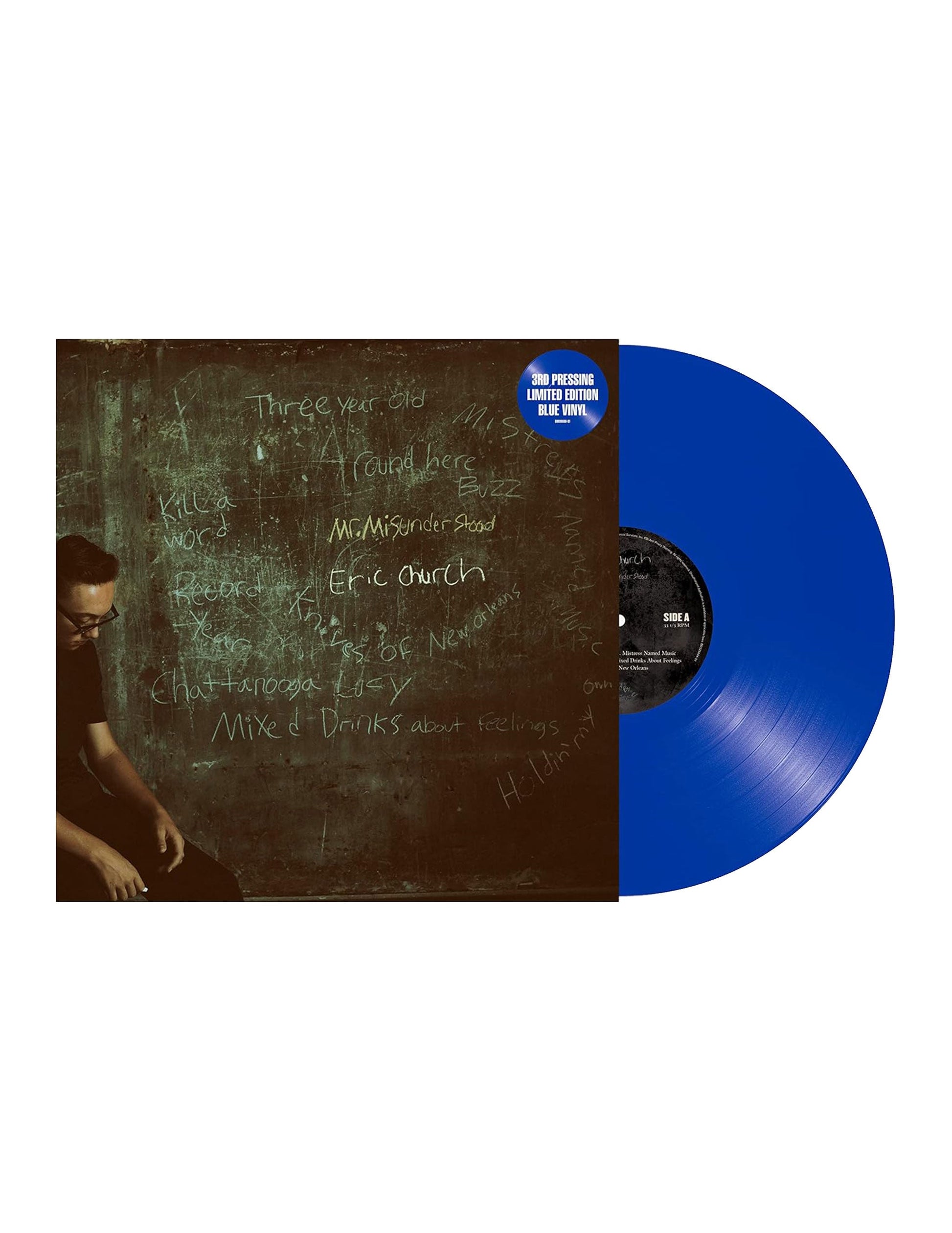 Eric Church: Mr. Understood Blue LP - LPS