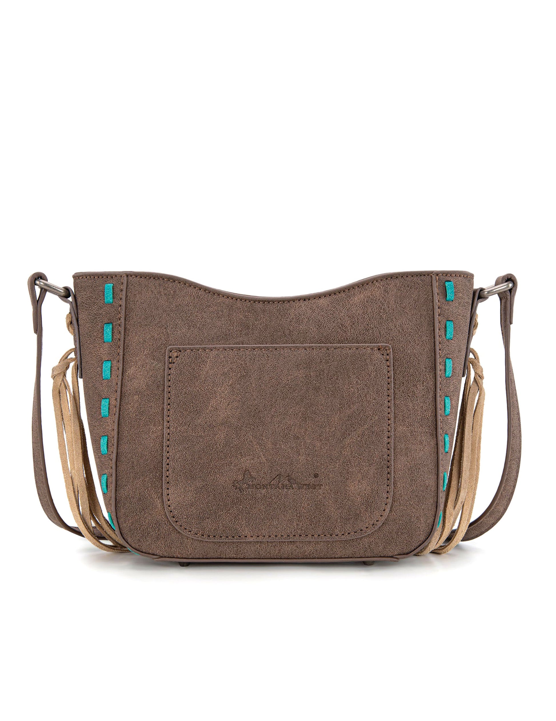 Floral Embroidered Crossbody - HANDBAGS