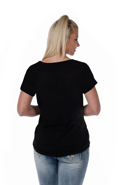 Forever Nashville Guitar Bling Top - S/S