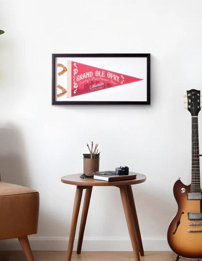 Grand Ole Opry Framed Pennant - DECOR