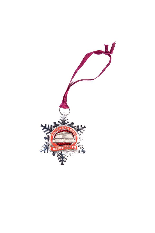 Grand Ole Opry Snowflake Stage Ornament - ORNAMENTS