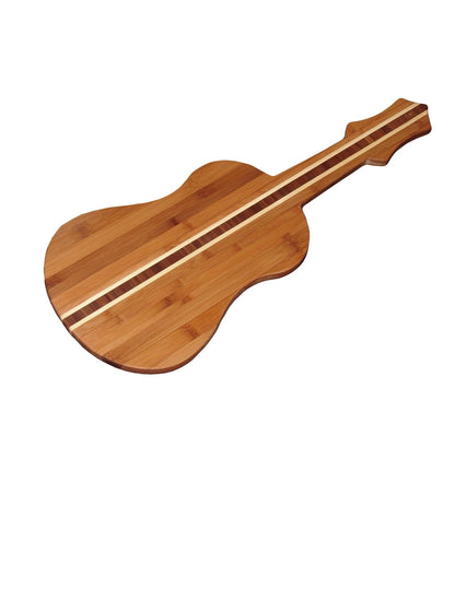 Guitar Bamboo Cutting Board - KITCHEN