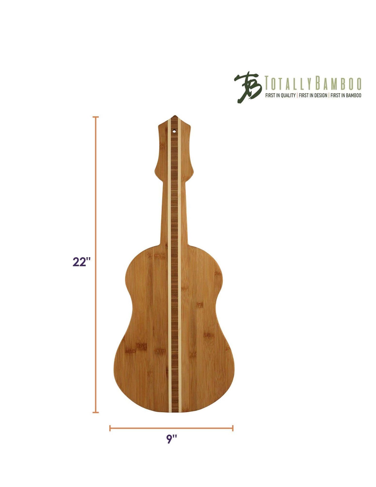Guitar Bamboo Cutting Board - KITCHEN